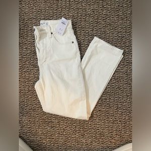 Abercrombie Ankle Straight High Rise Jeans